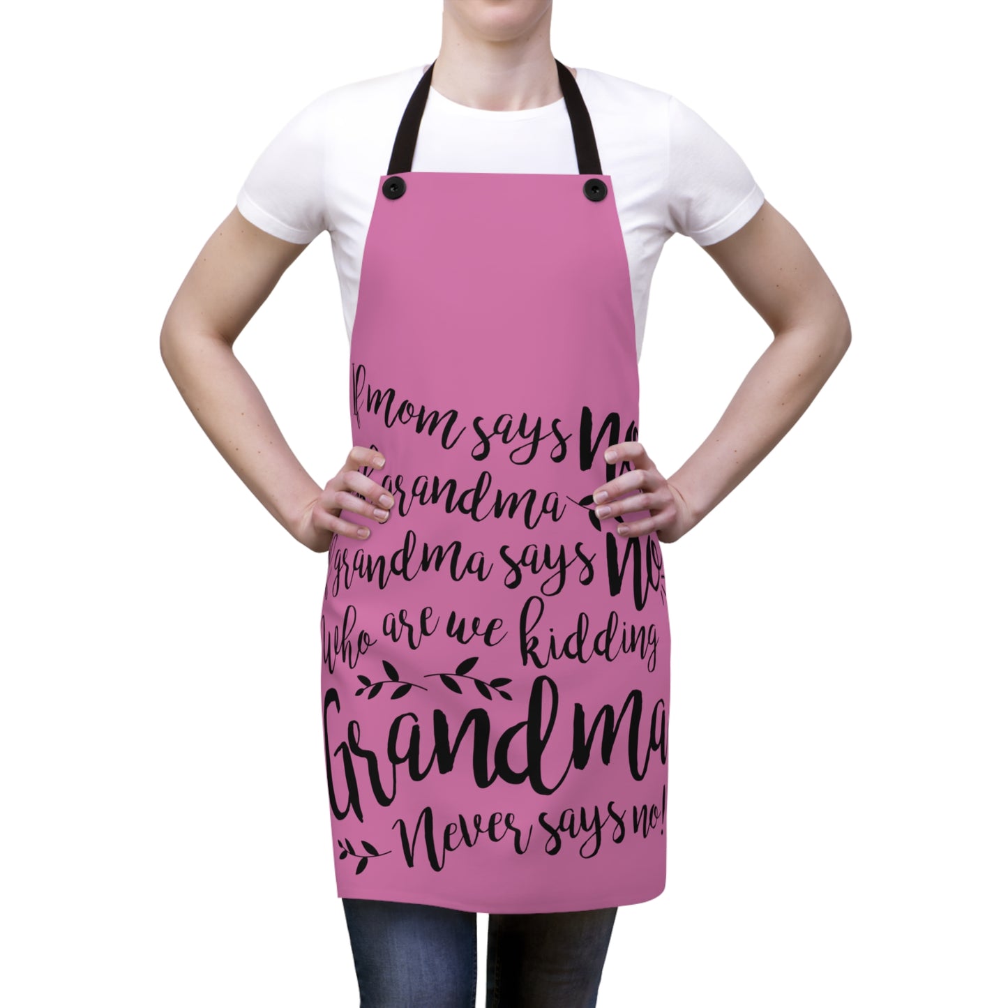 Grandma never says no- Apron (AOP)