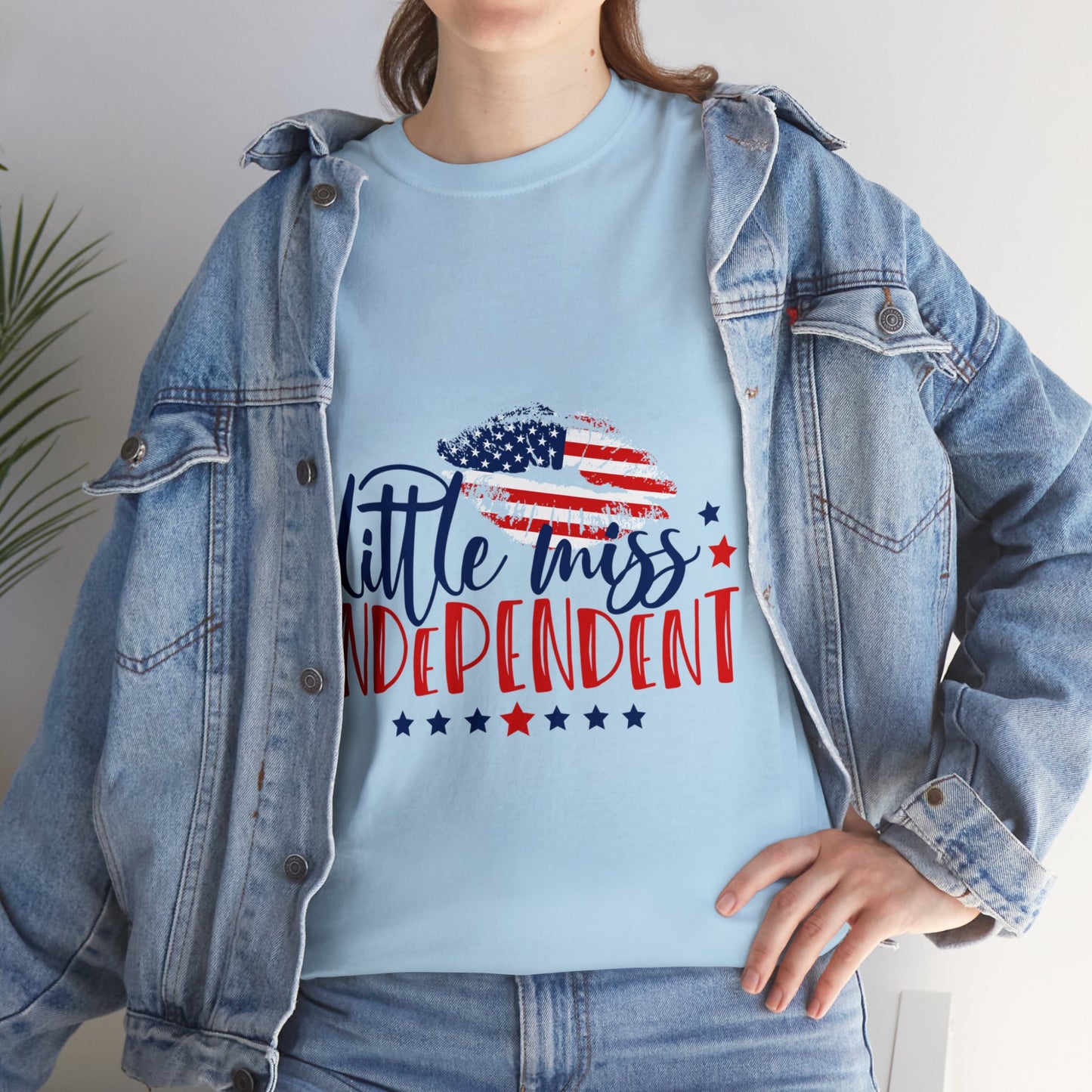 Little Miss Independent- Unisex Heavy Cotton Tee