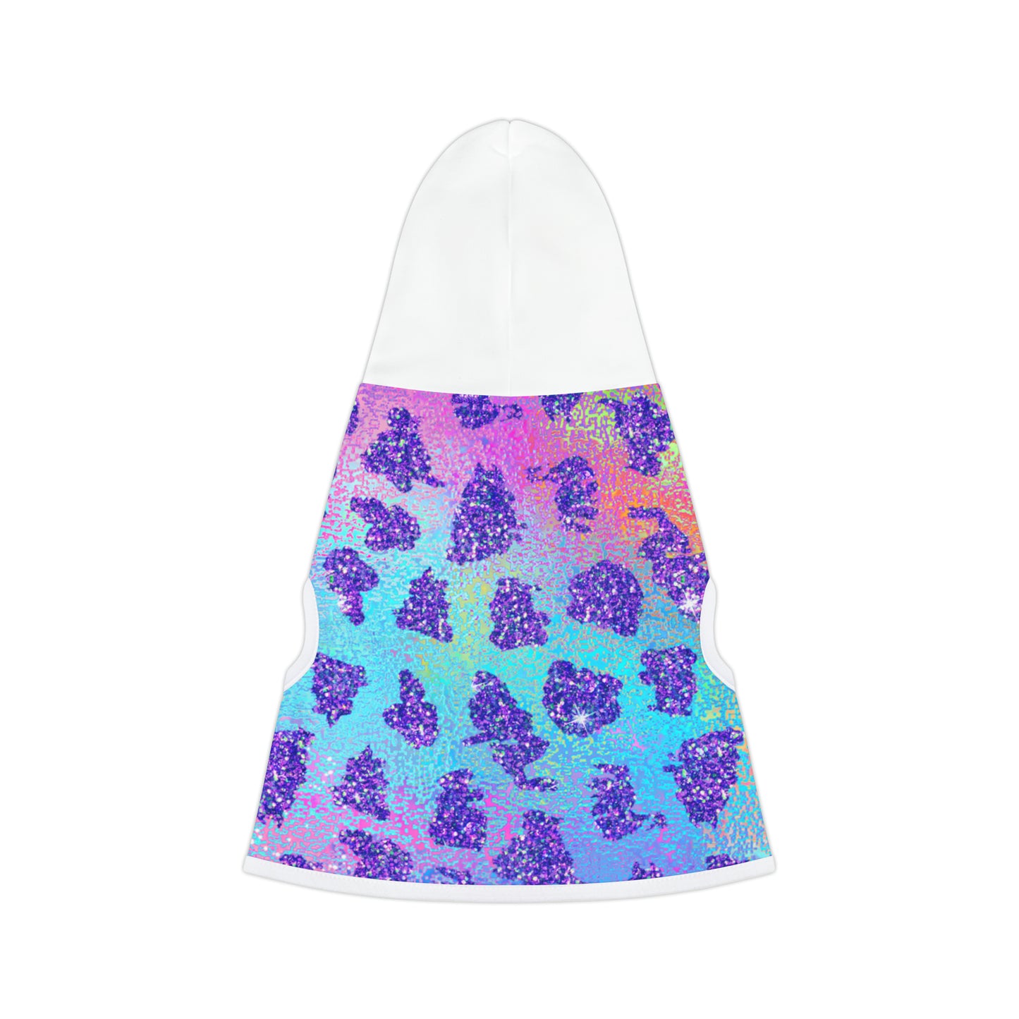 Rainbow Paw Print- Pet Hoodie