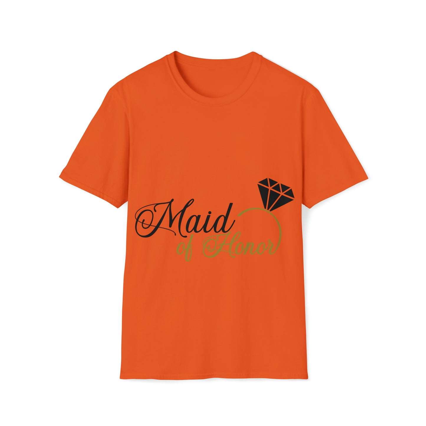 Maid of honor- Unisex Softstyle T-Shirt