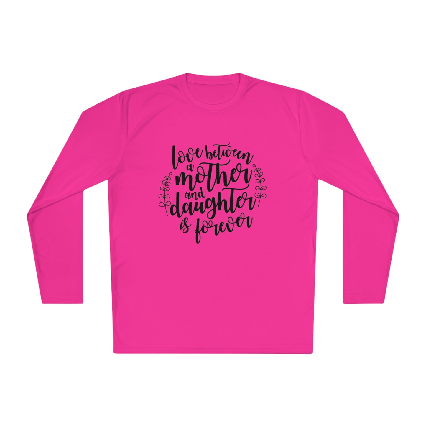 Love between a mother and daughter- Unisex Lightweight Long Sleeve Tee