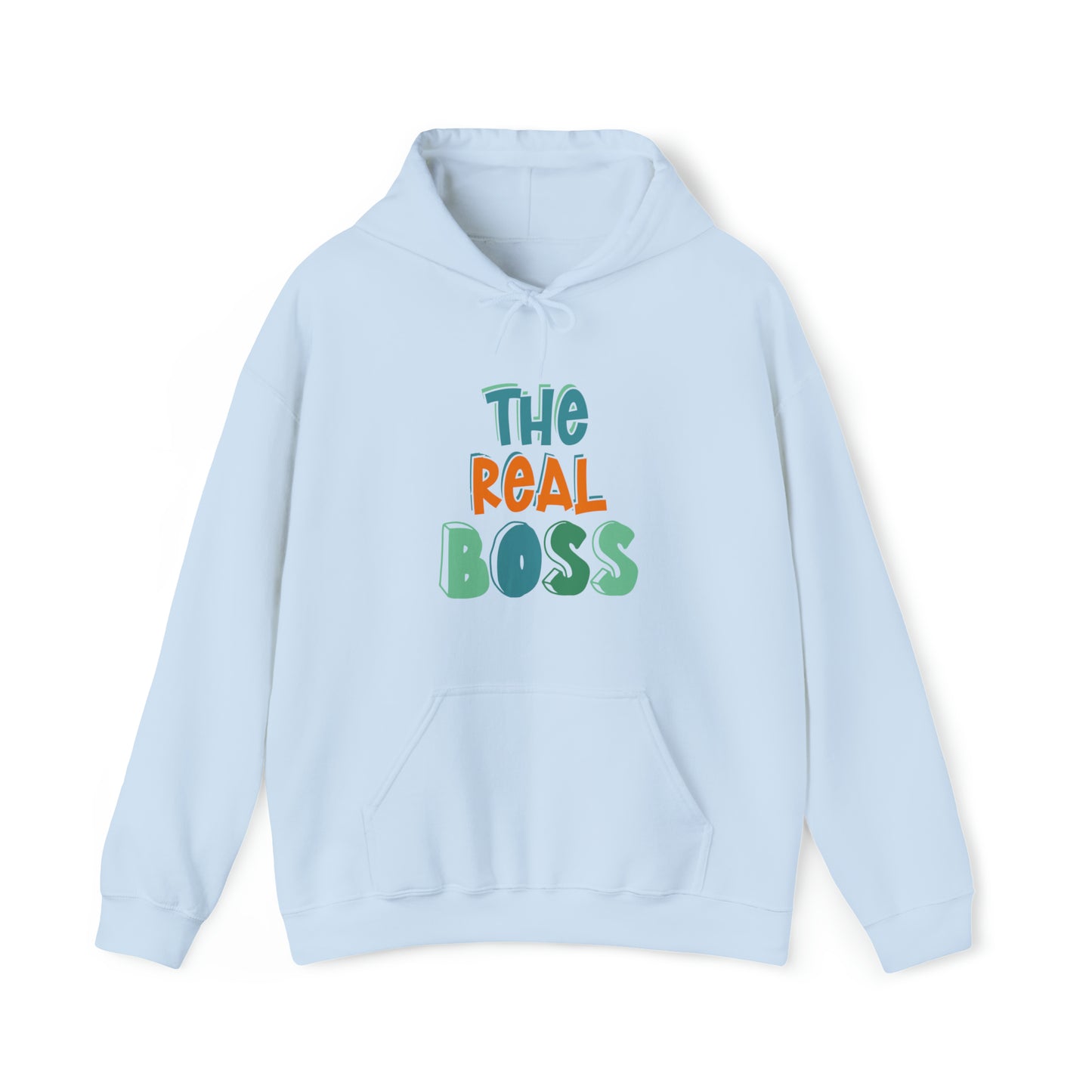 The real boss- Unisex Heavy Blend™ Hooded Sweatshirt