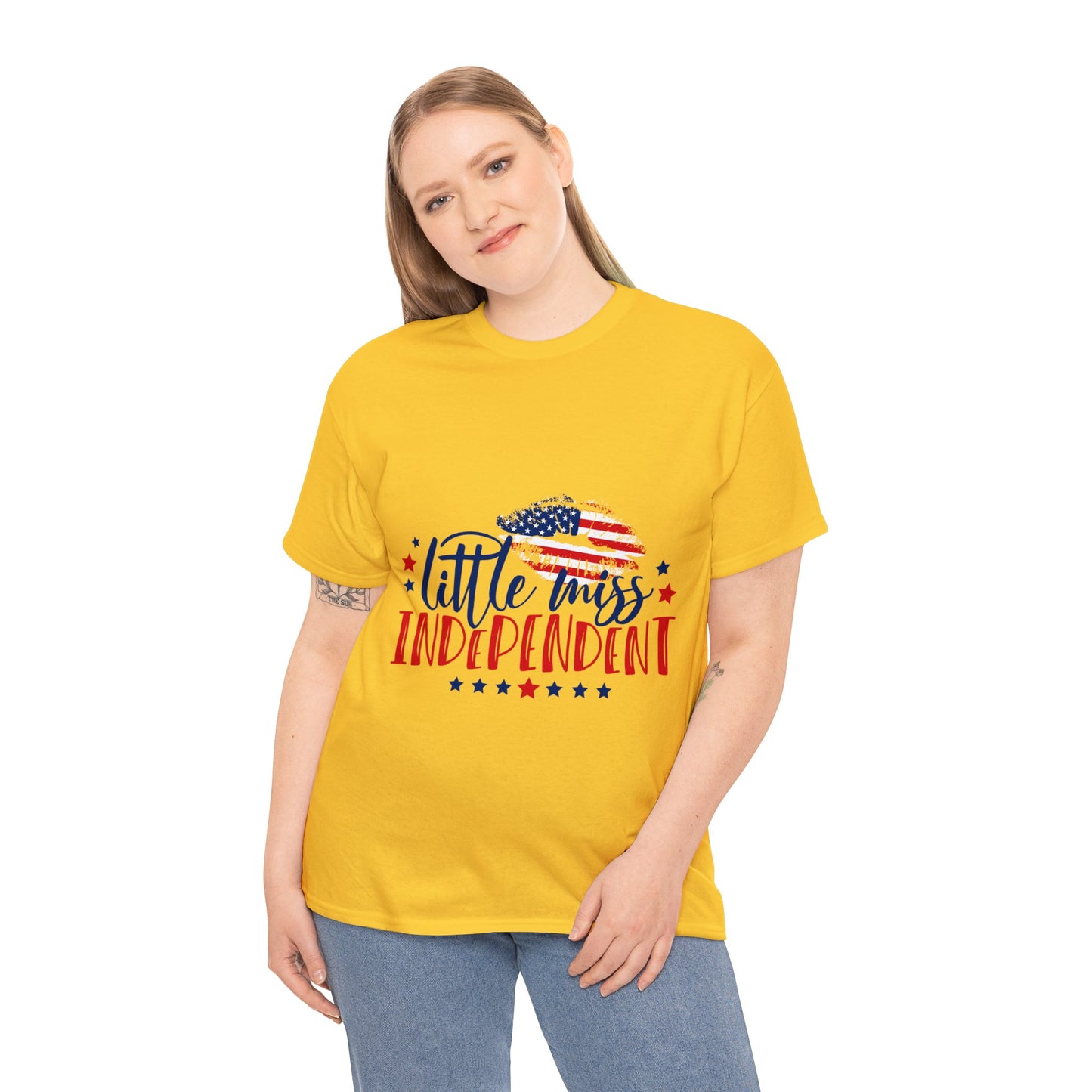 Little Miss Independent- Unisex Heavy Cotton Tee