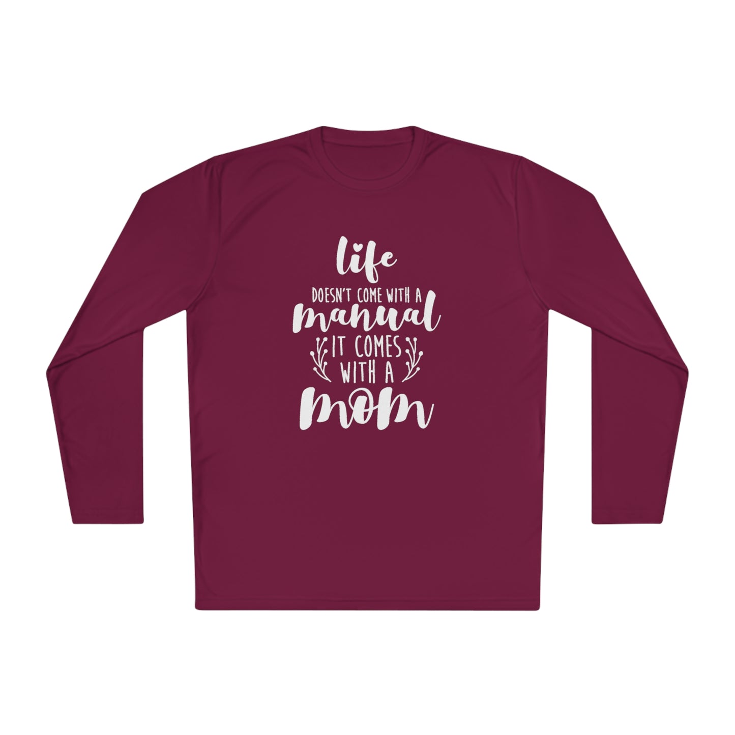 Life doen't come with a manual -Unisex Lightweight Long Sleeve Tee