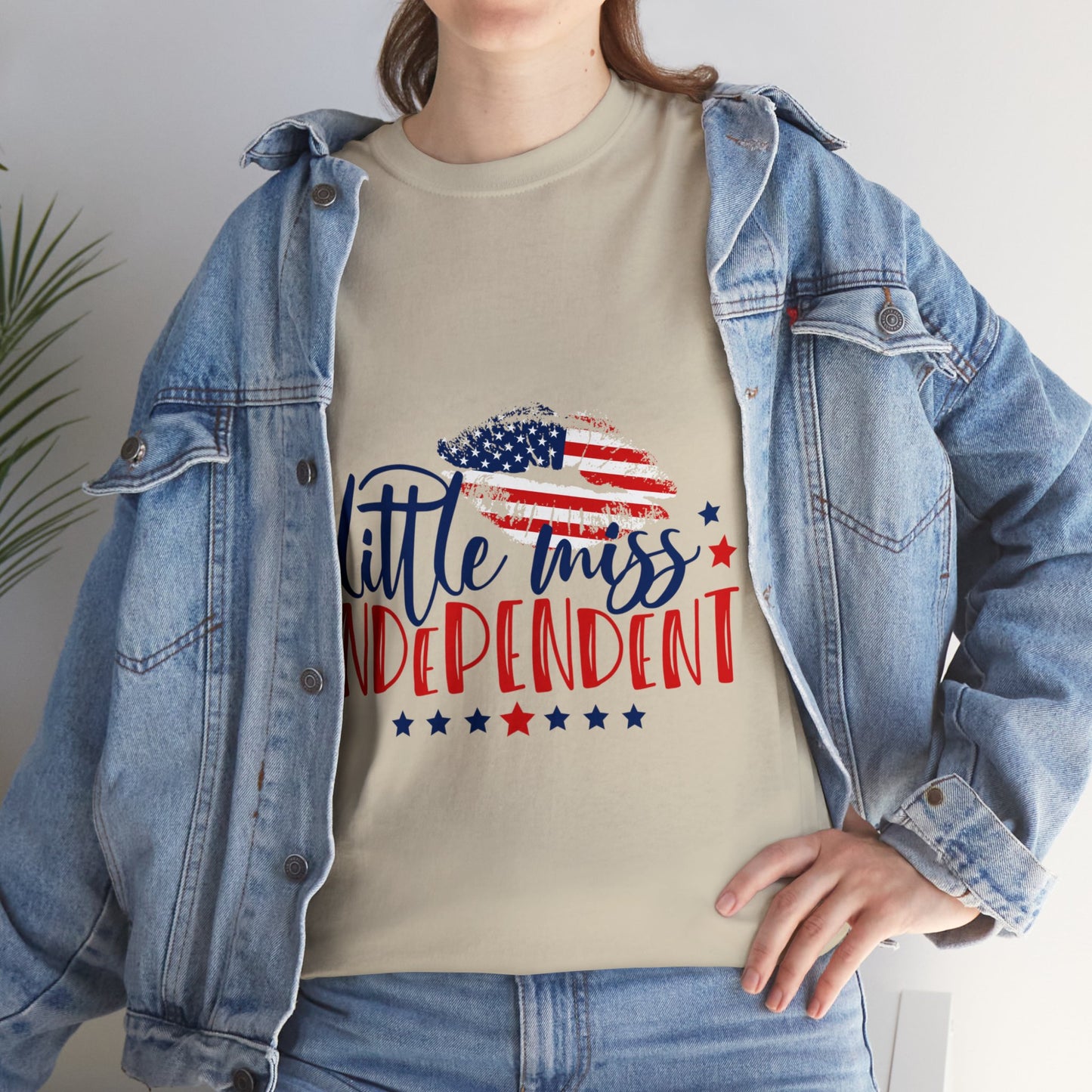 Little Miss Independent- Unisex Heavy Cotton Tee