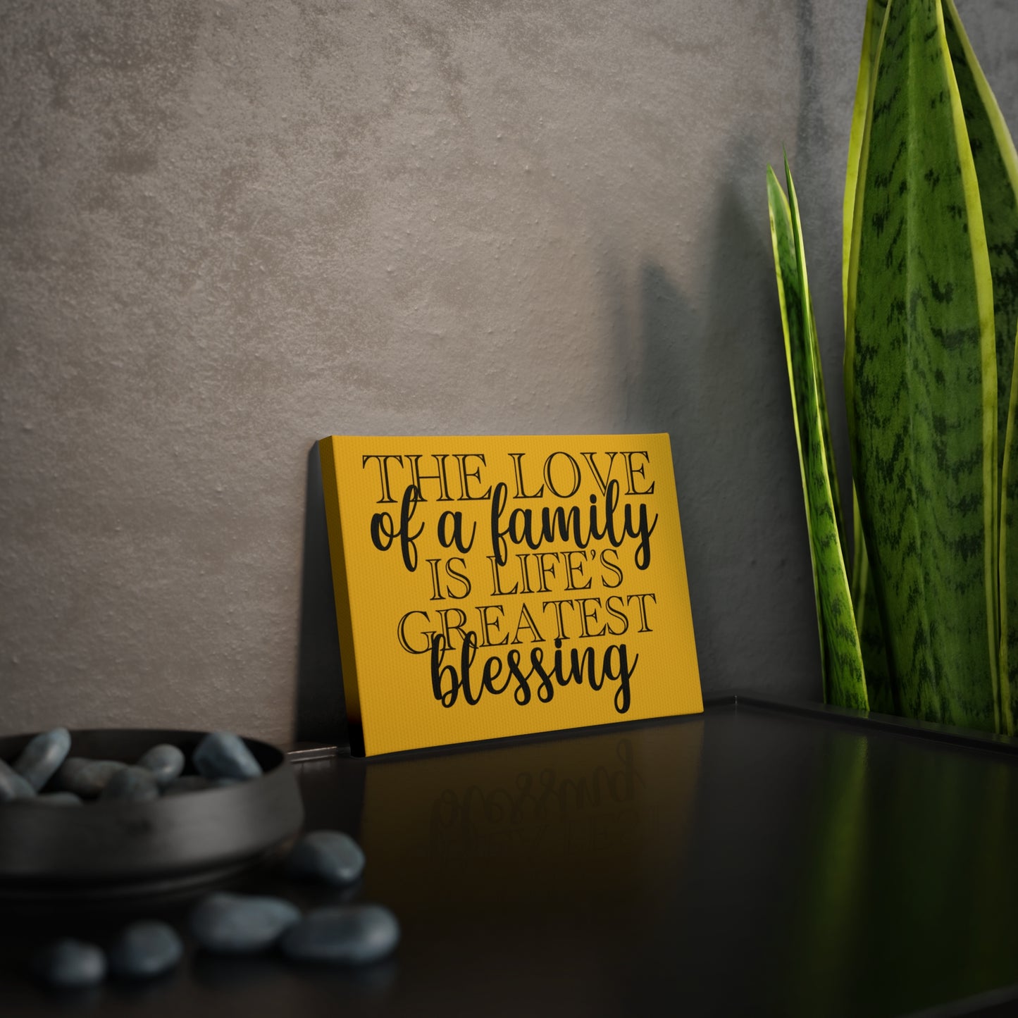 The love of family- Canvas Photo Tile