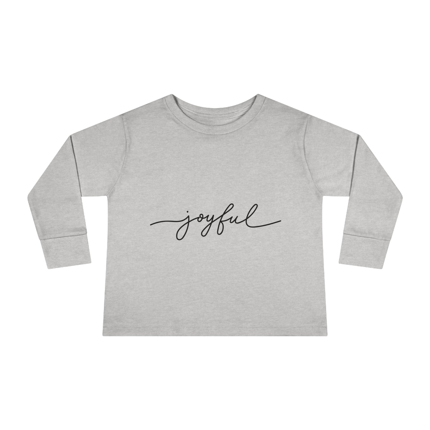 Joyful- Toddler Long Sleeve Tee