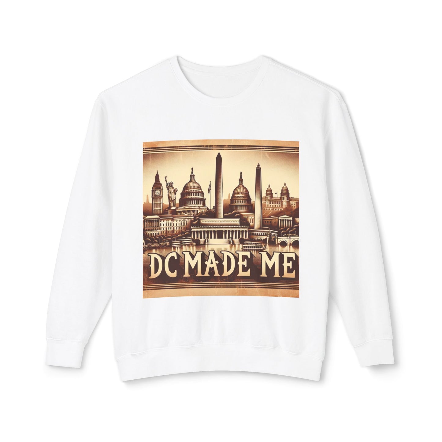 DC Made Me-Unisex Lightweight Crewneck Sweatshirt