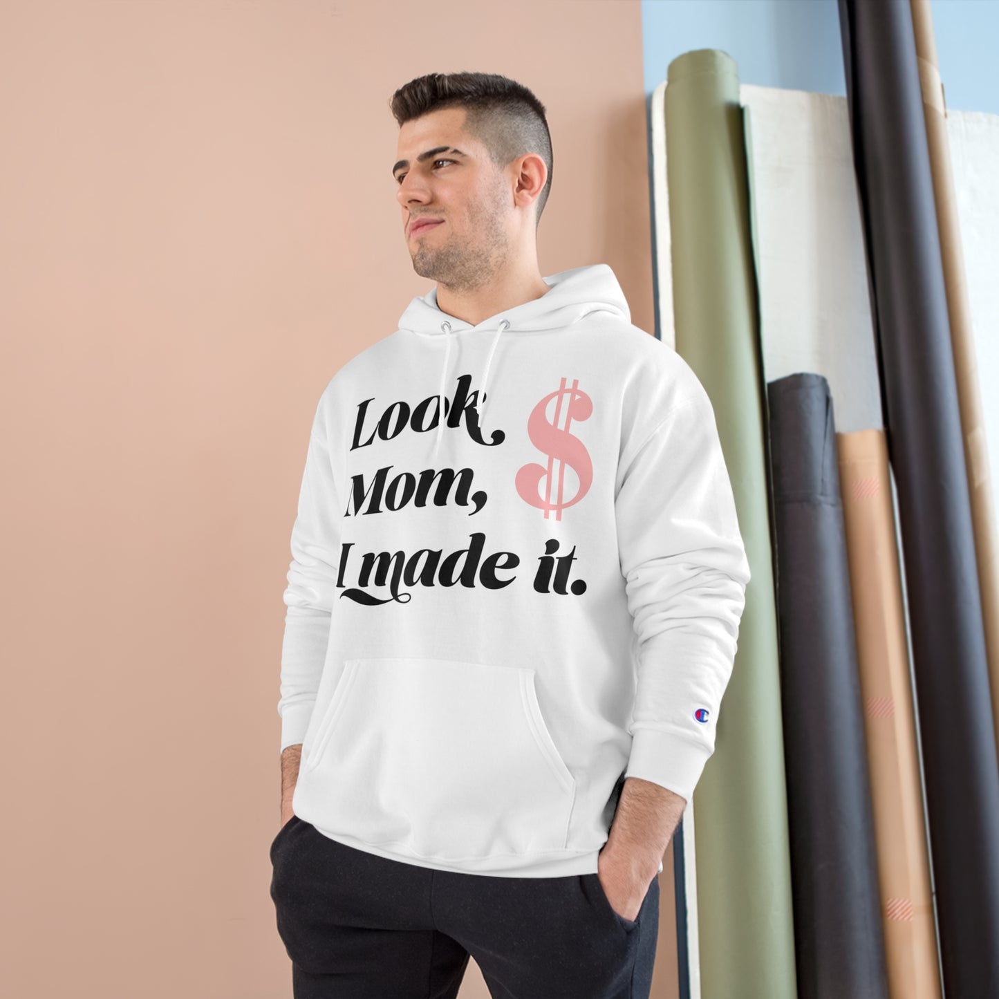 LOOK MOM-Champion Hoodie