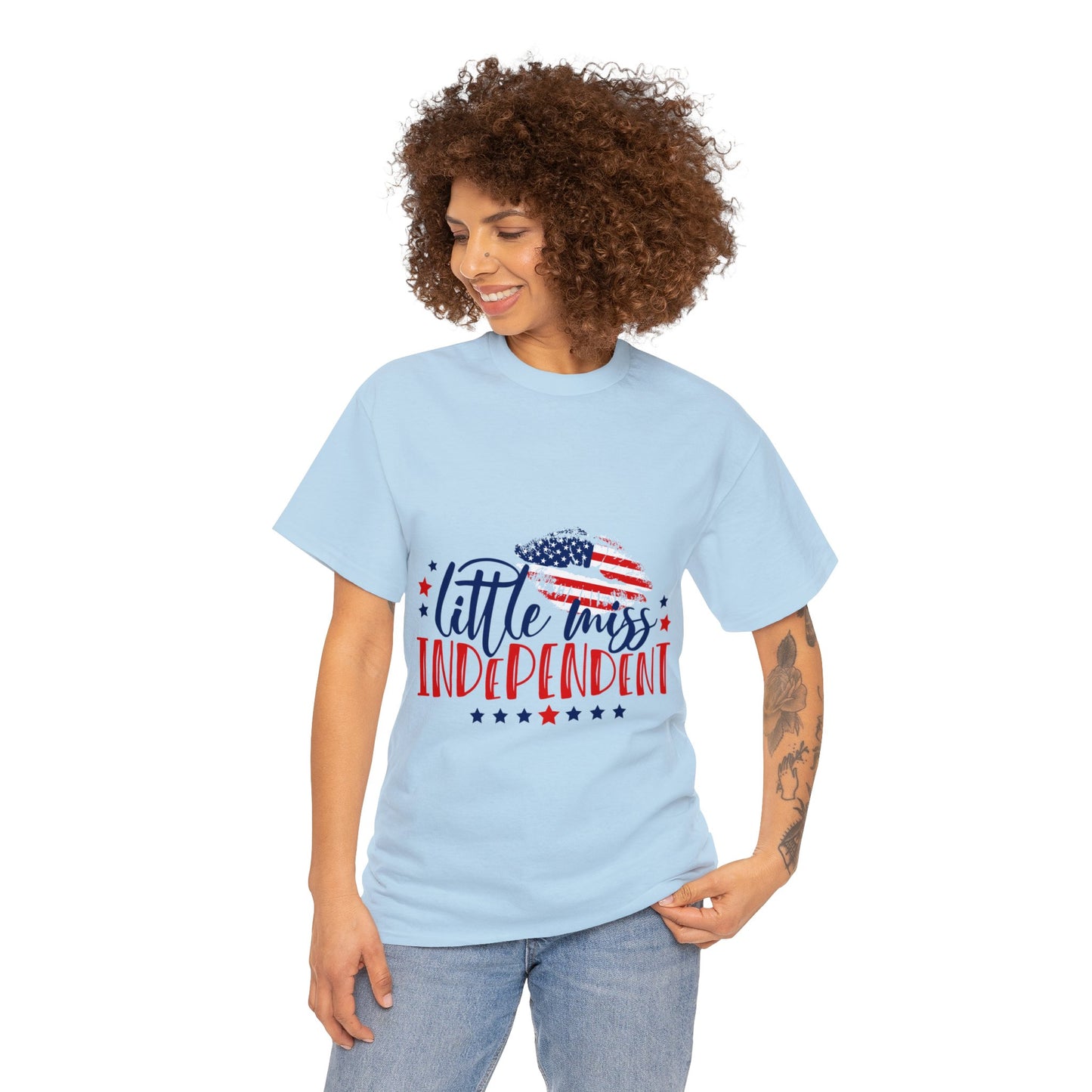 Little Miss Independent- Unisex Heavy Cotton Tee