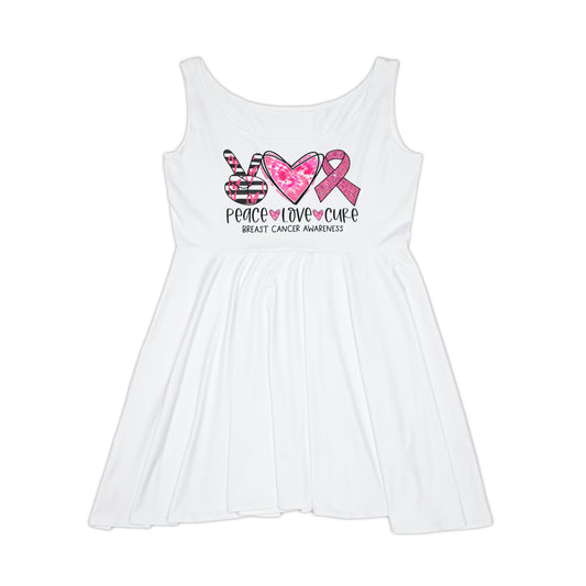 Breast Cancer Awareness -Women's Skater Dress (AOP)