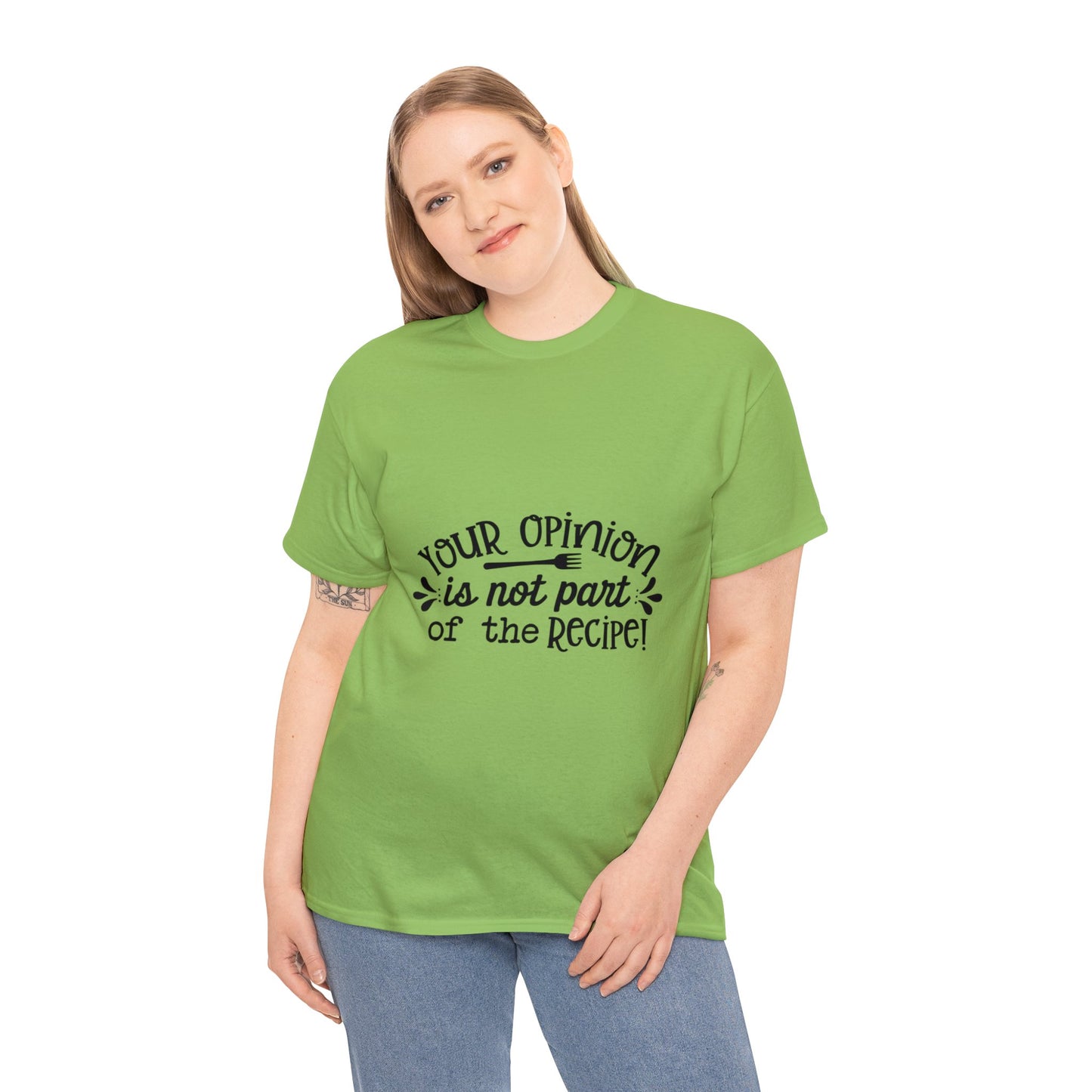 Your Opinion- Unisex Heavy Cotton Tee