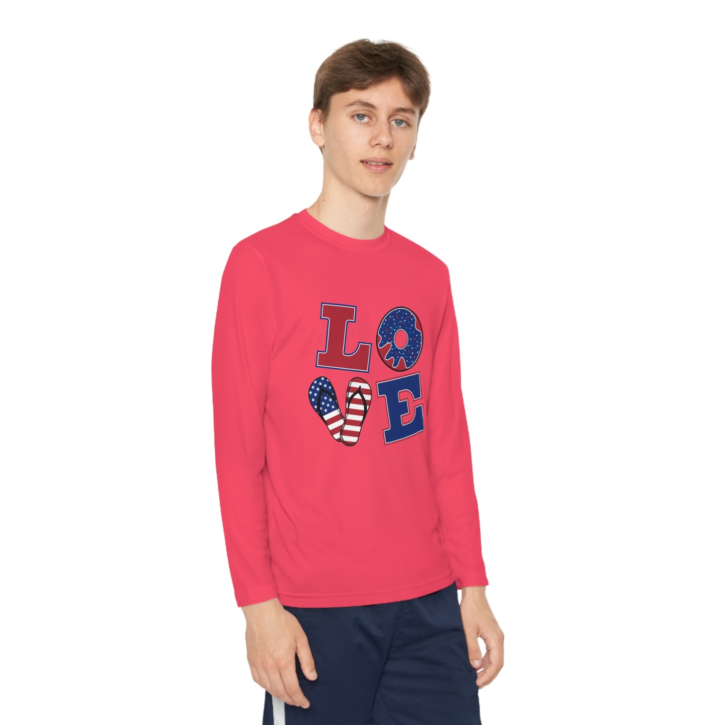 LOVE-Youth Long Sleeve Competitor Tee