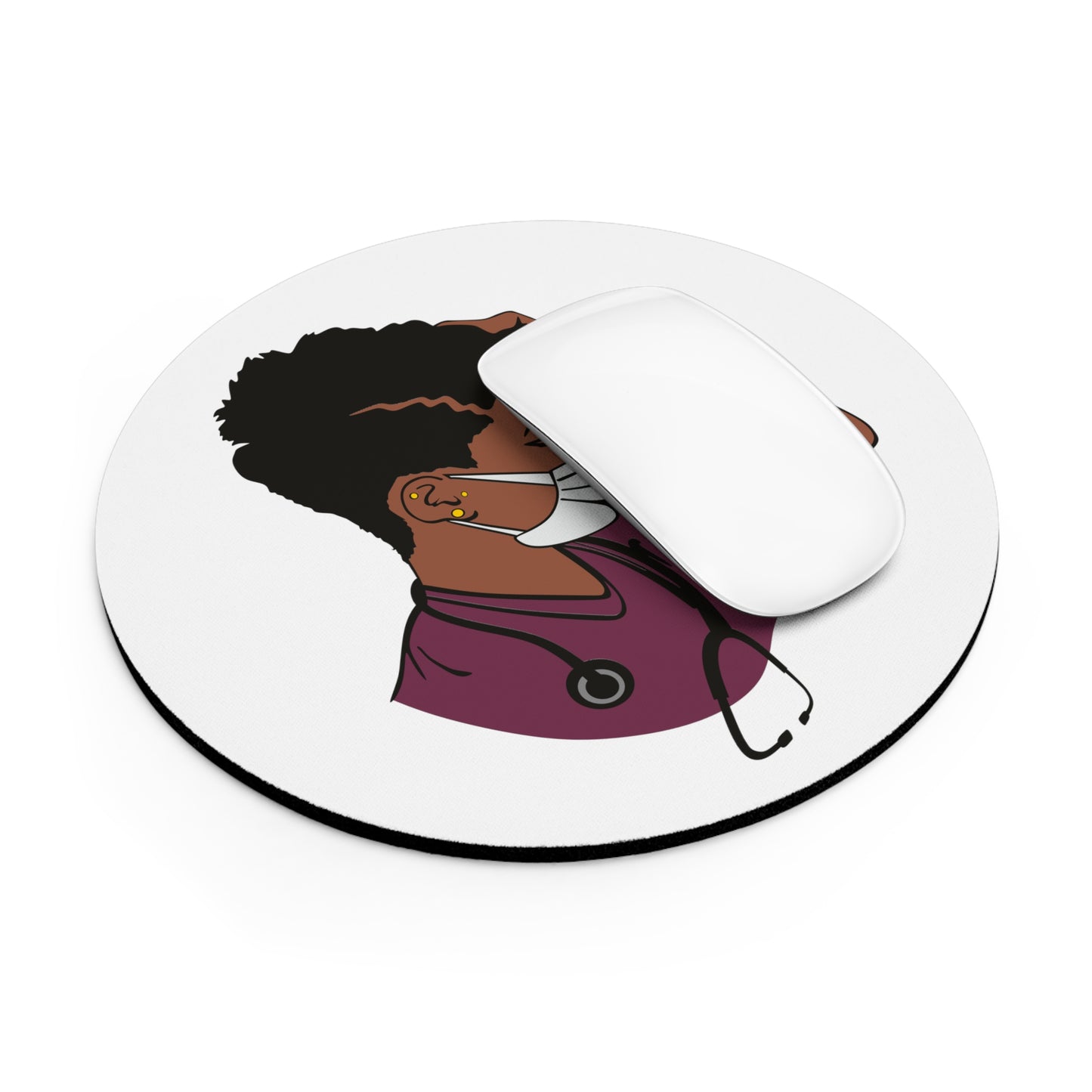 FEMALE DOCTOR- Mouse Pad