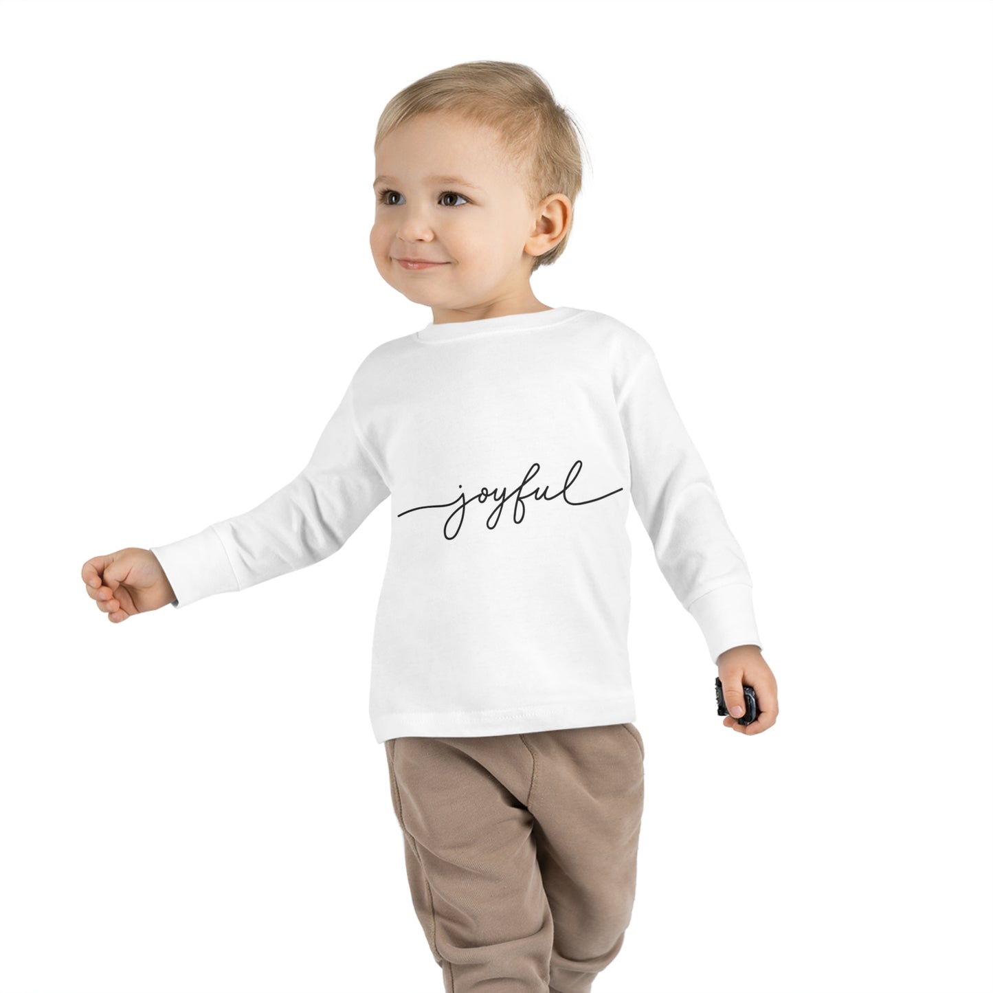 Joyful- Toddler Long Sleeve Tee