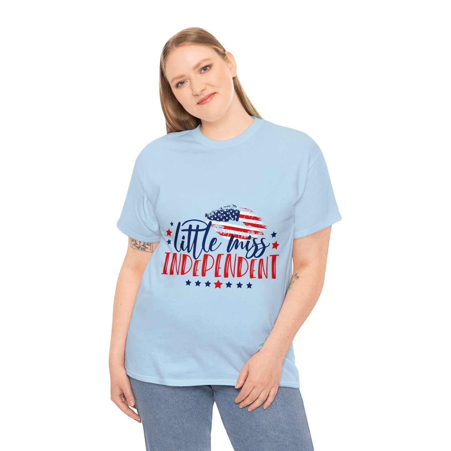 Little Miss Independent- Unisex Heavy Cotton Tee