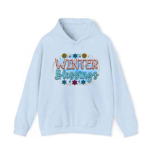 WINTER BLESSINGS-Unisex Heavy Blend™ Hooded Sweatshirt