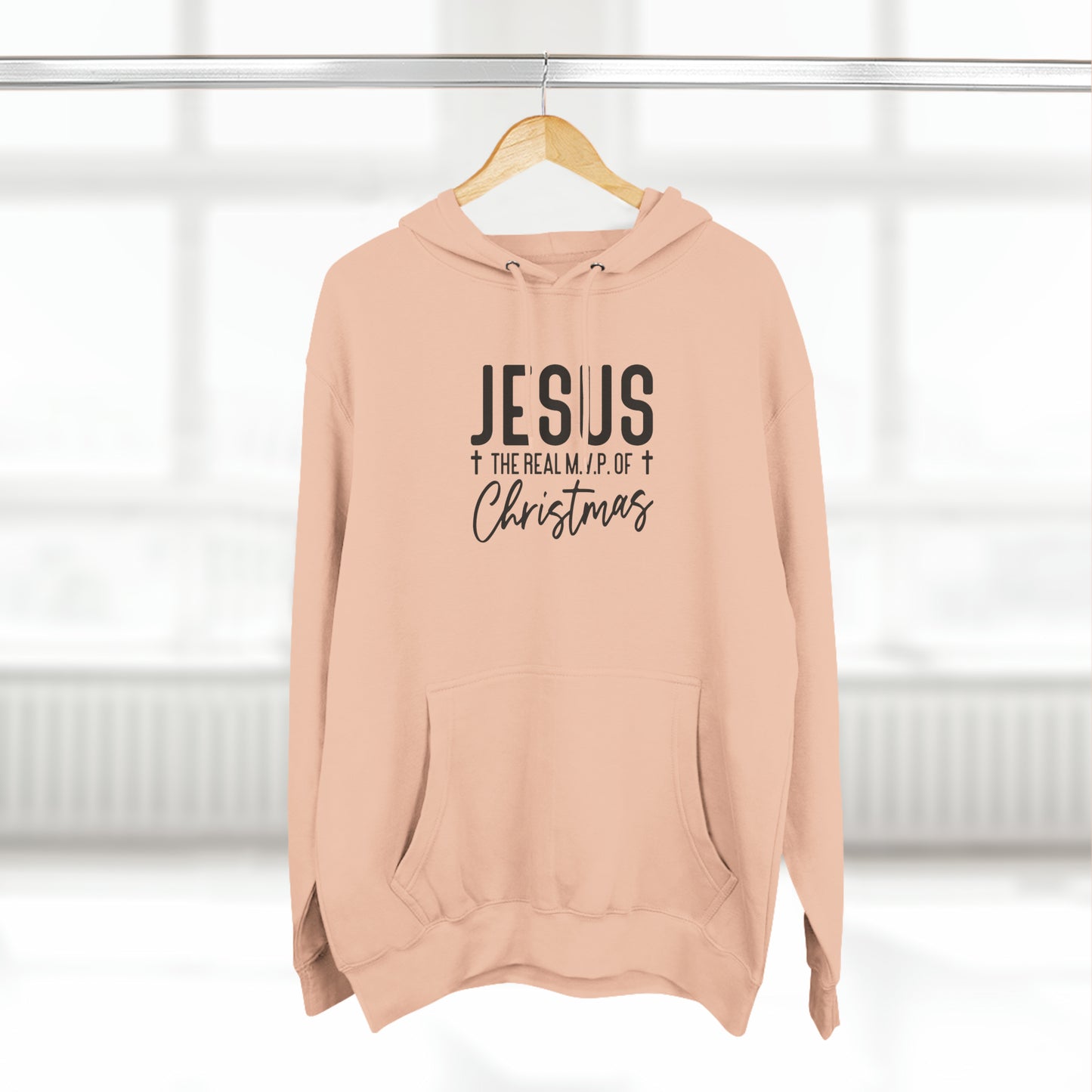 Jesus MVP of Christmas - Unisex Premium Pullover Hoodie