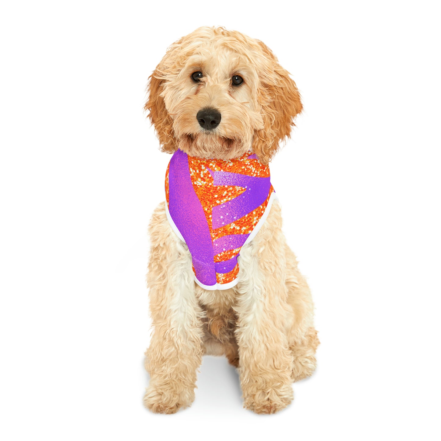 Orange Purple Mix- Pet Hoodie