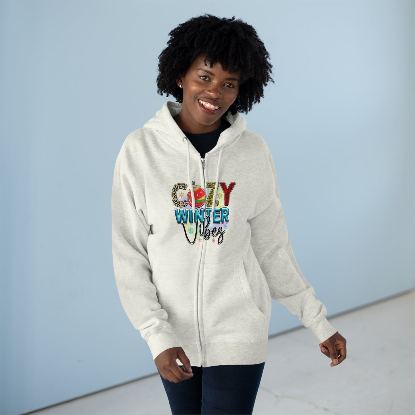 Cozy and warm-Unisex Premium Full Zip Hoodie