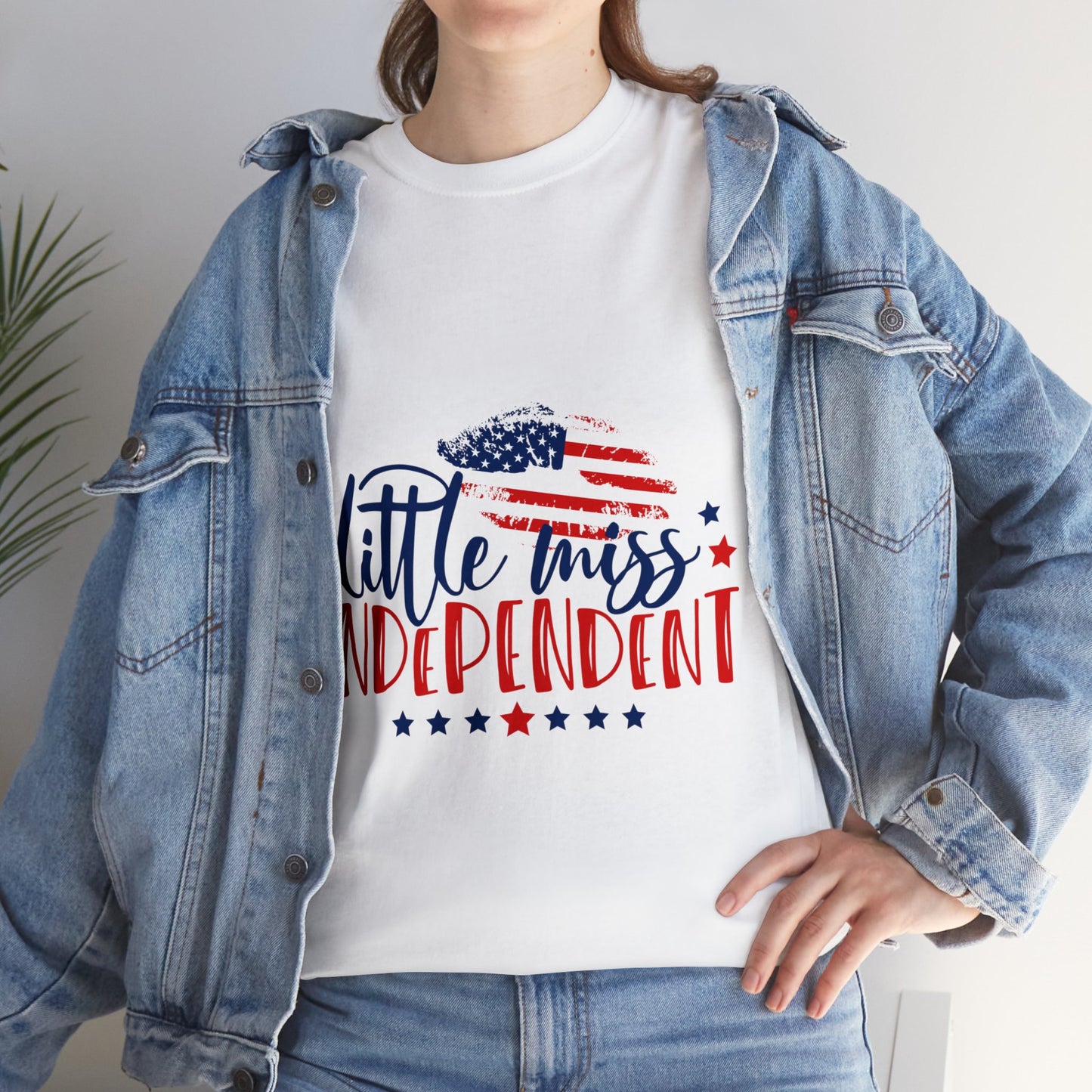 Little Miss Independent- Unisex Heavy Cotton Tee