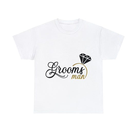 Grooms Men- Unisex Heavy Cotton Tee