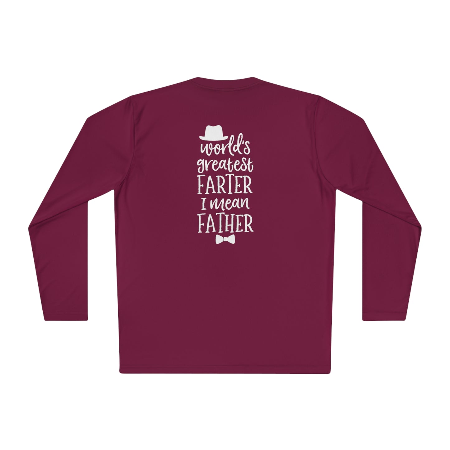 World's greatest farter- Unisex Lightweight Long Sleeve Tee