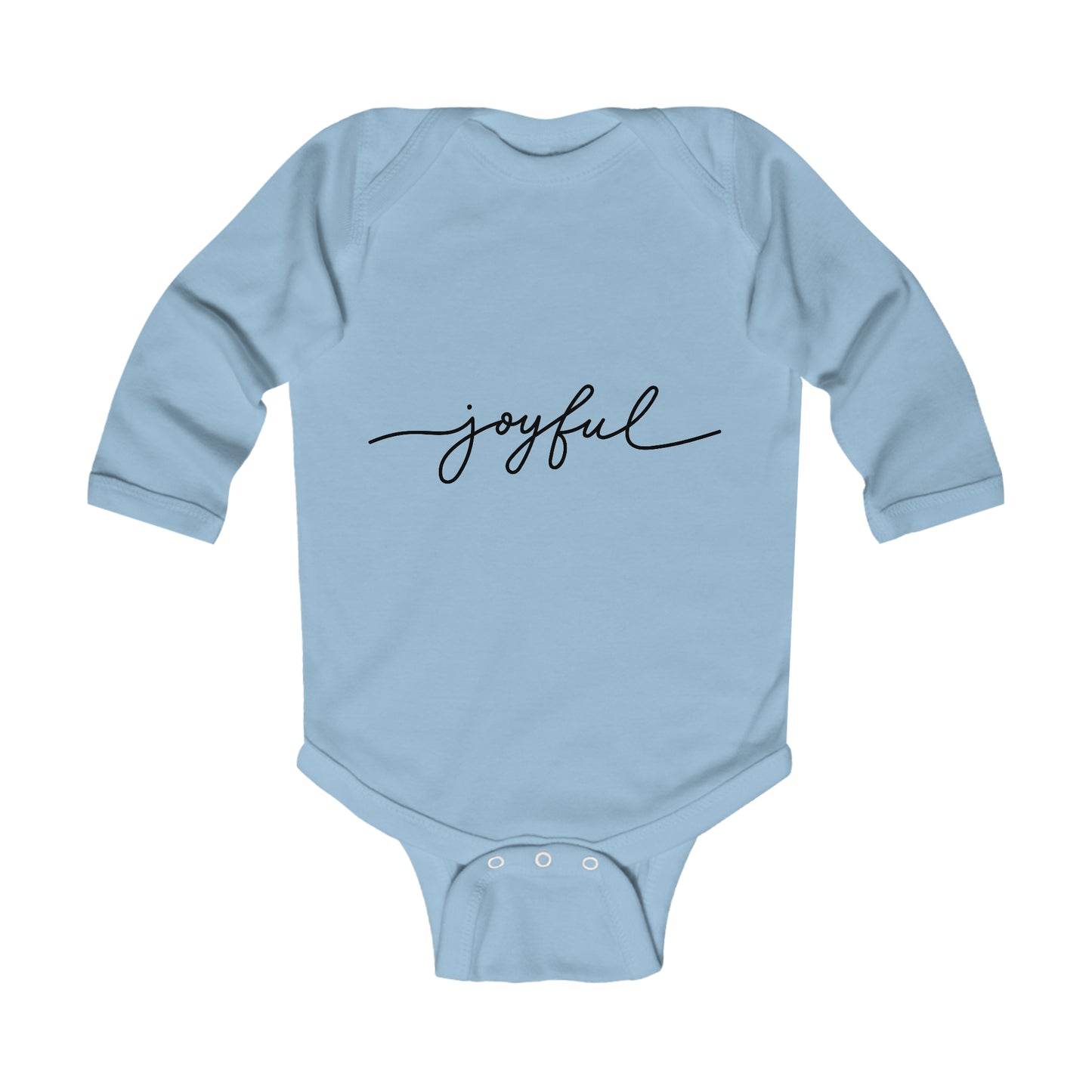 Joyful- Infant Long Sleeve Bodysuit