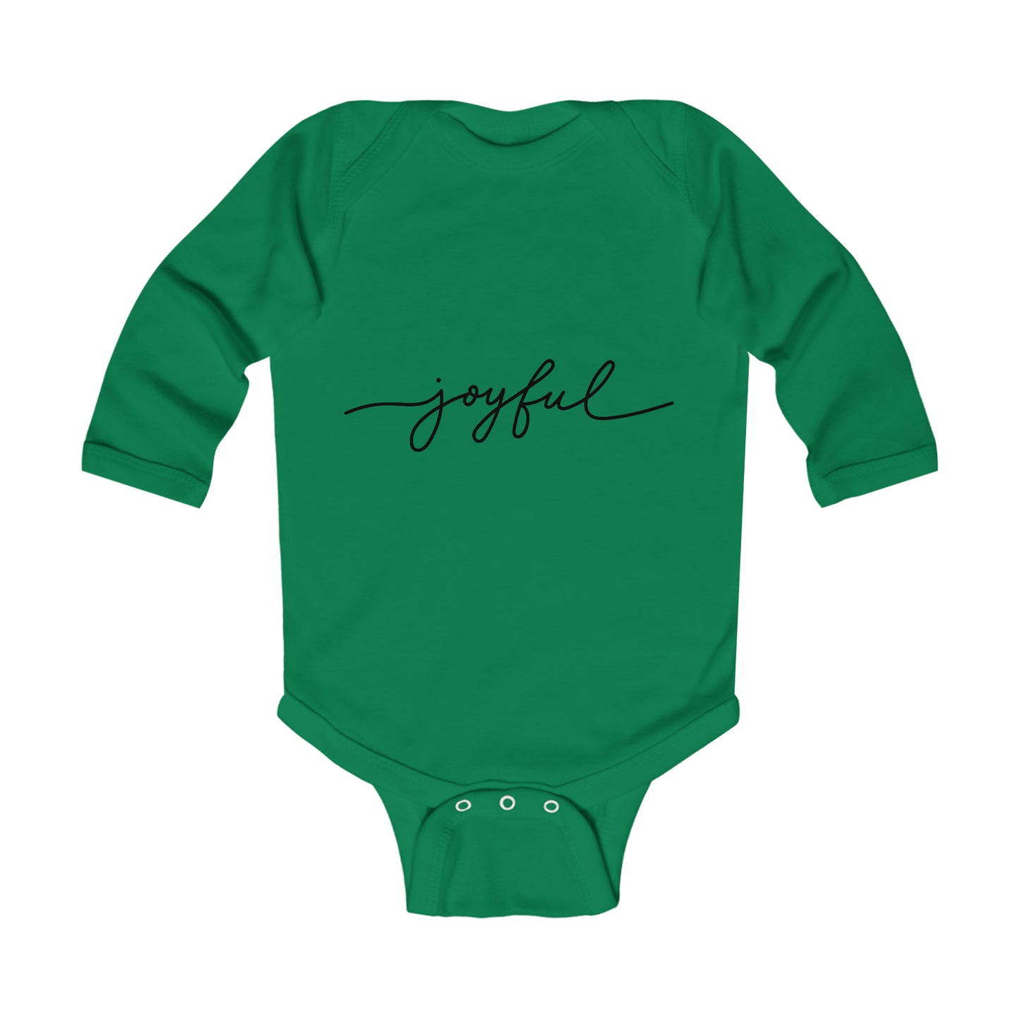 Joyful- Infant Long Sleeve Bodysuit