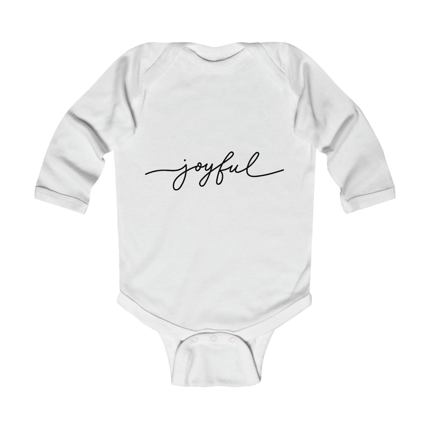 Joyful- Infant Long Sleeve Bodysuit