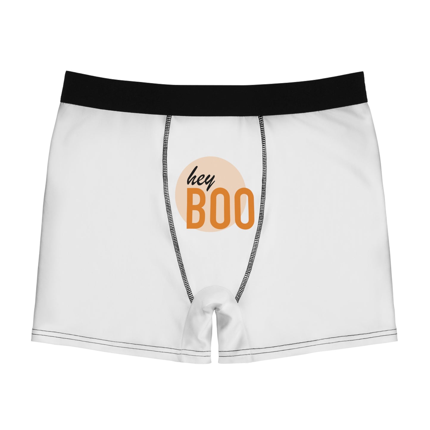 Hey Boo- Men's Boxer Briefs (AOP)