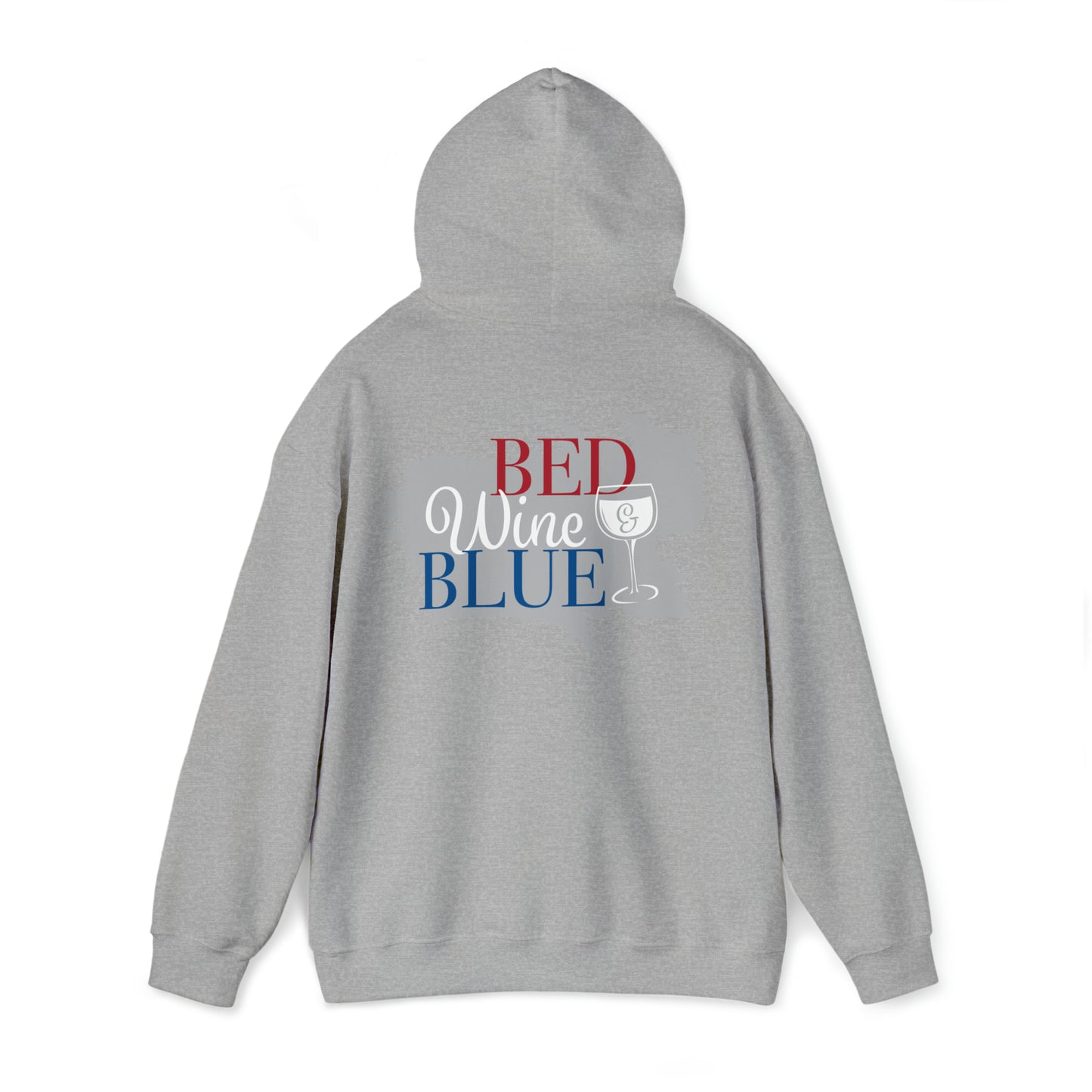 Red Wine and Blue- Unisex Heavy Blend™ Hooded Sweatshirt