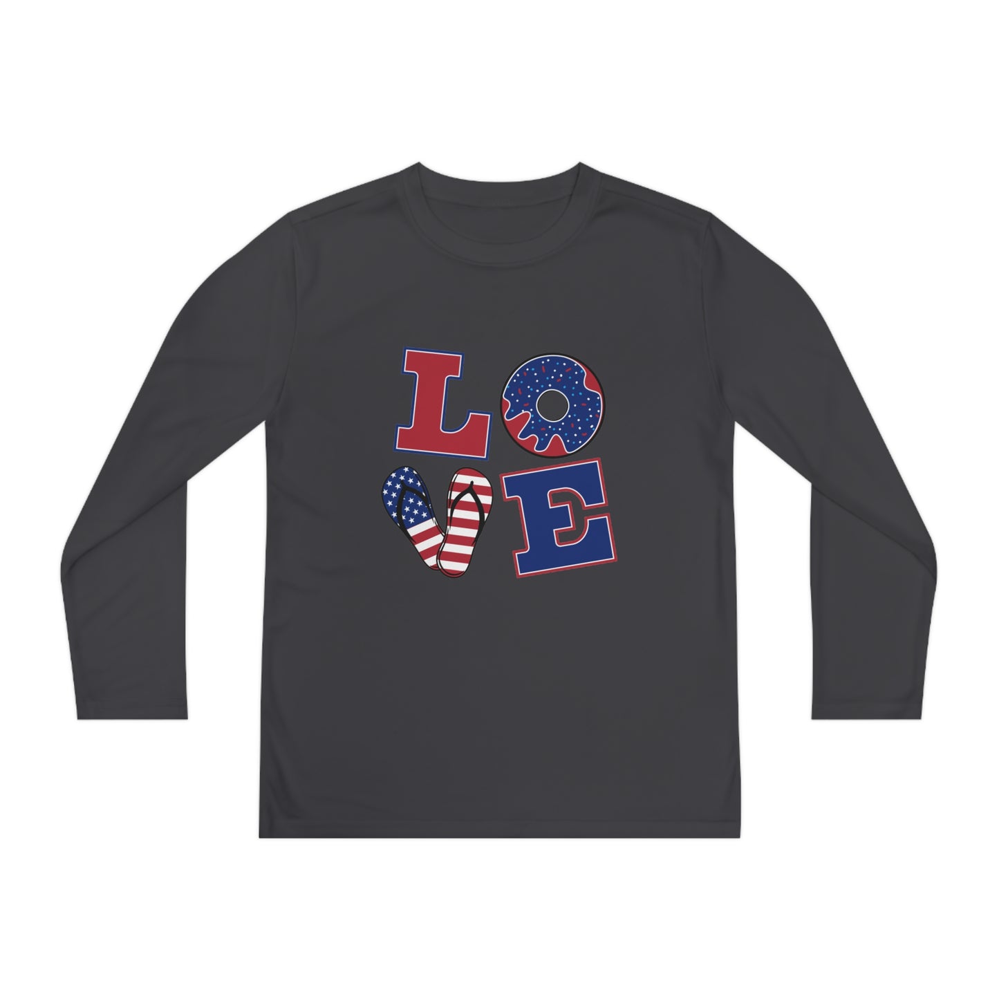 LOVE-Youth Long Sleeve Competitor Tee