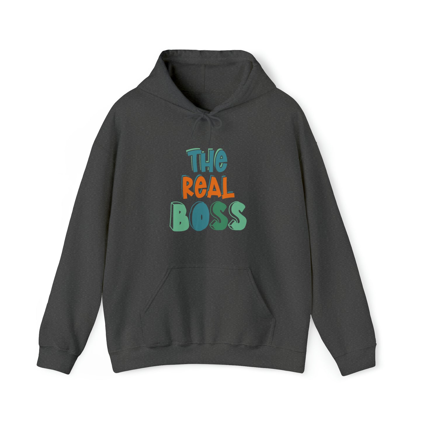 The real boss- Unisex Heavy Blend™ Hooded Sweatshirt