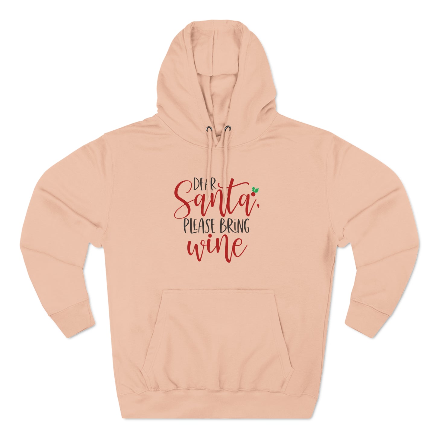 Please bring wine- Unisex Premium Pullover Hoodie