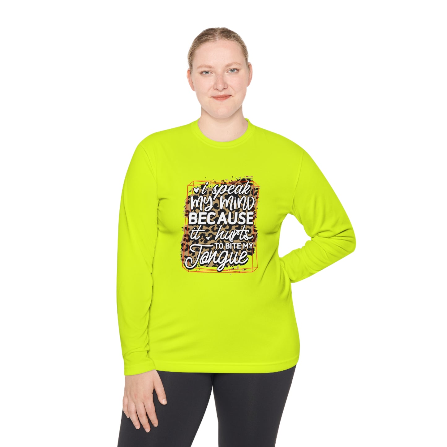 I speak my kind- Unisex Lightweight Long Sleeve Tee