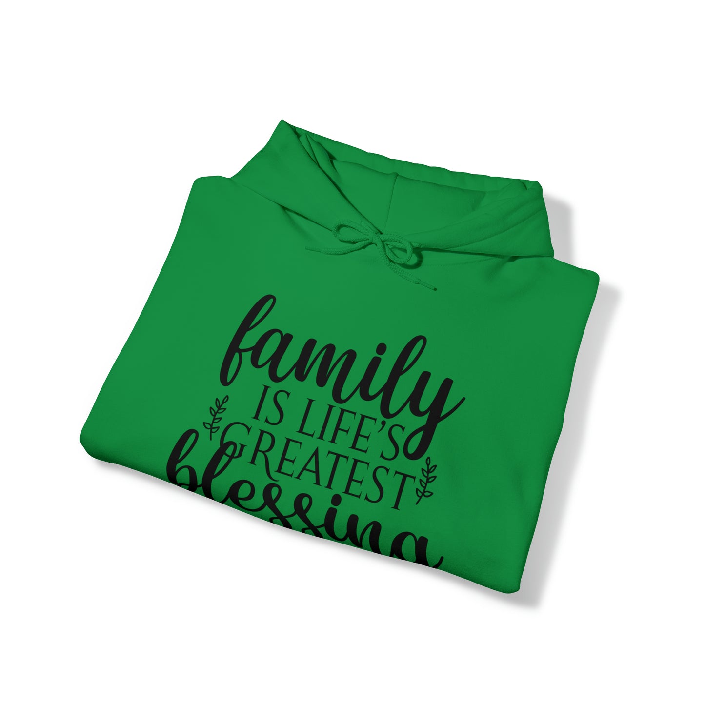 Family is the greatest blessing- Unisex Heavy Blend™ Hooded Sweatshirt