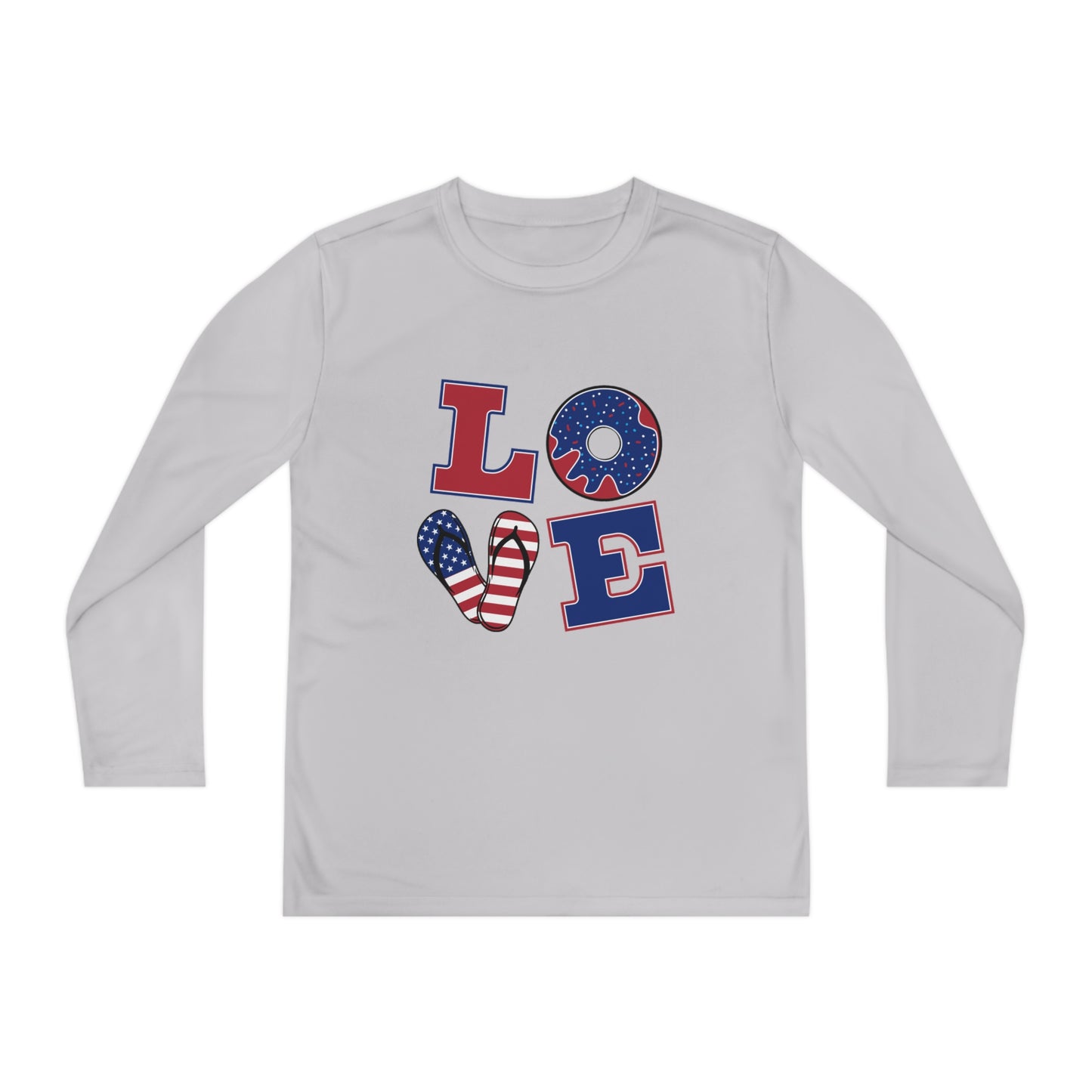 LOVE-Youth Long Sleeve Competitor Tee