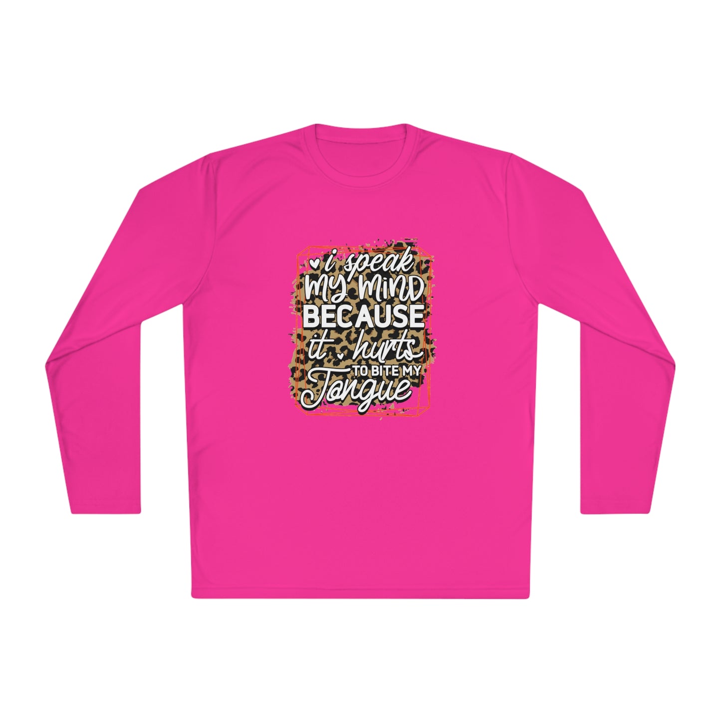 I speak my kind- Unisex Lightweight Long Sleeve Tee