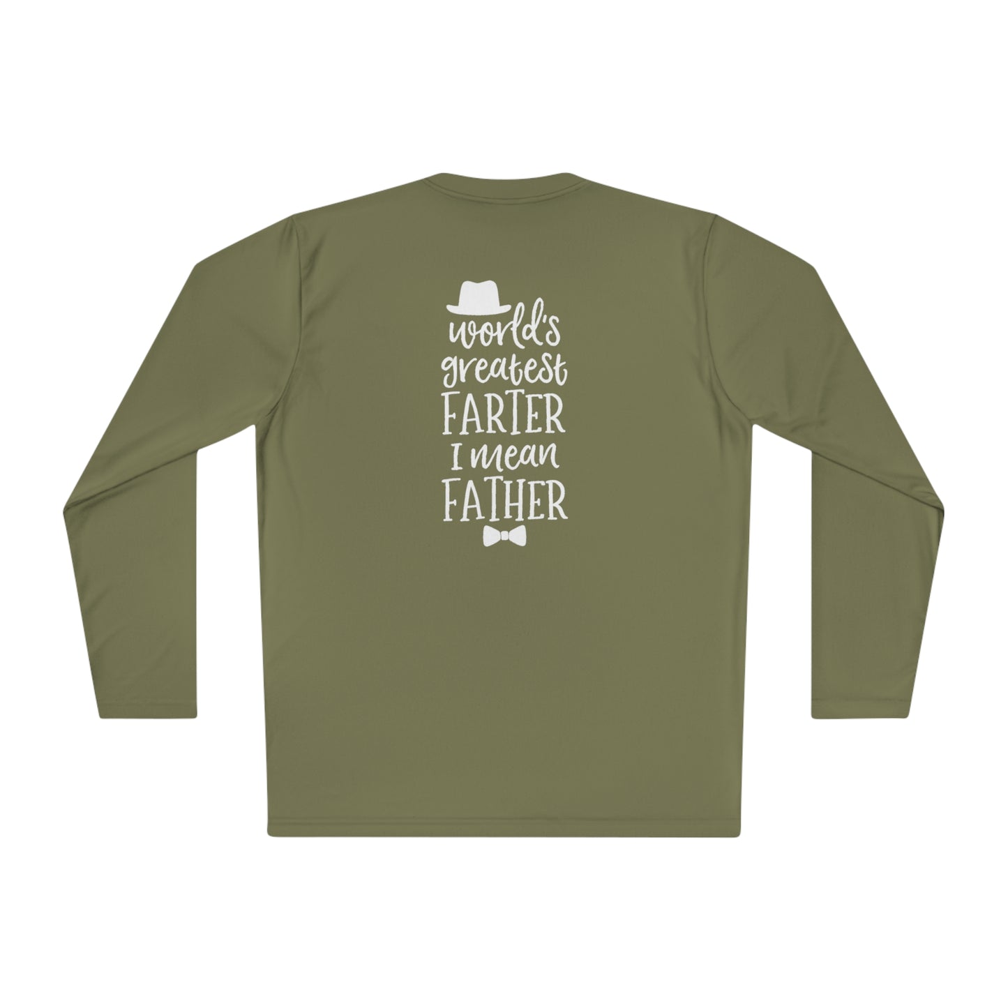 World's greatest farter- Unisex Lightweight Long Sleeve Tee