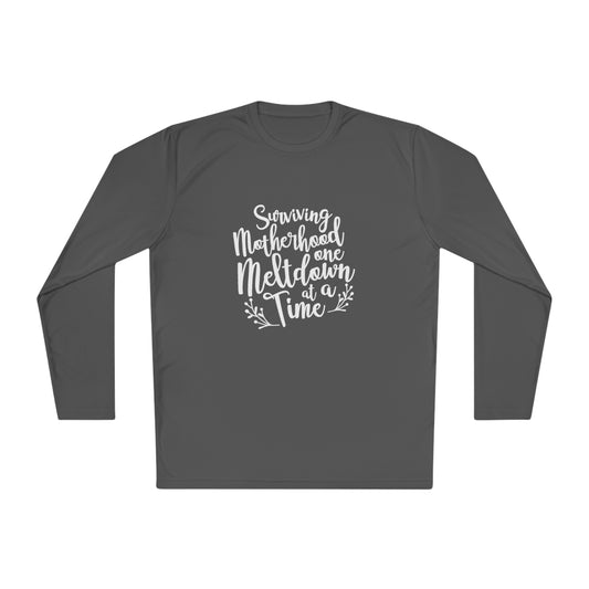 Motherhood meltdown- Unisex Lightweight Long Sleeve Tee