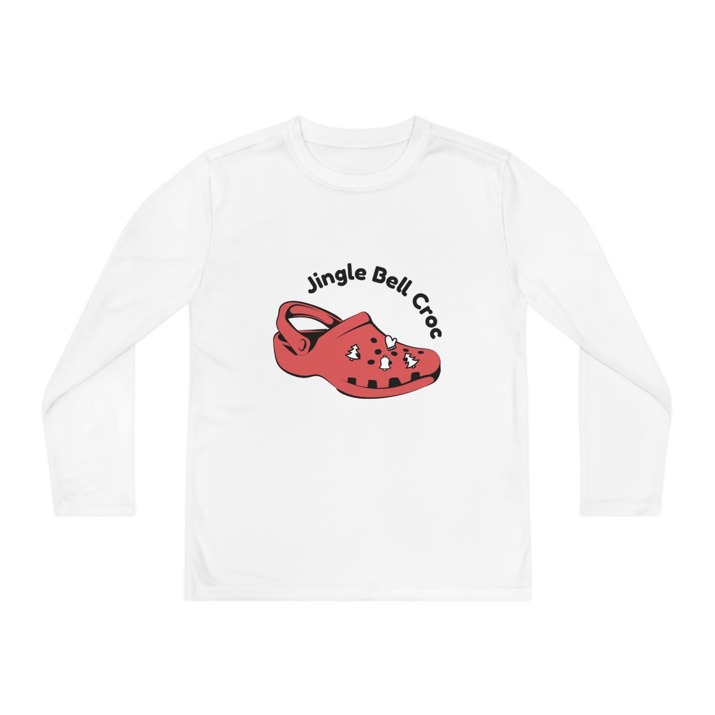 Jingle Bell Crocks-Youth Long Sleeve Competitor Tee