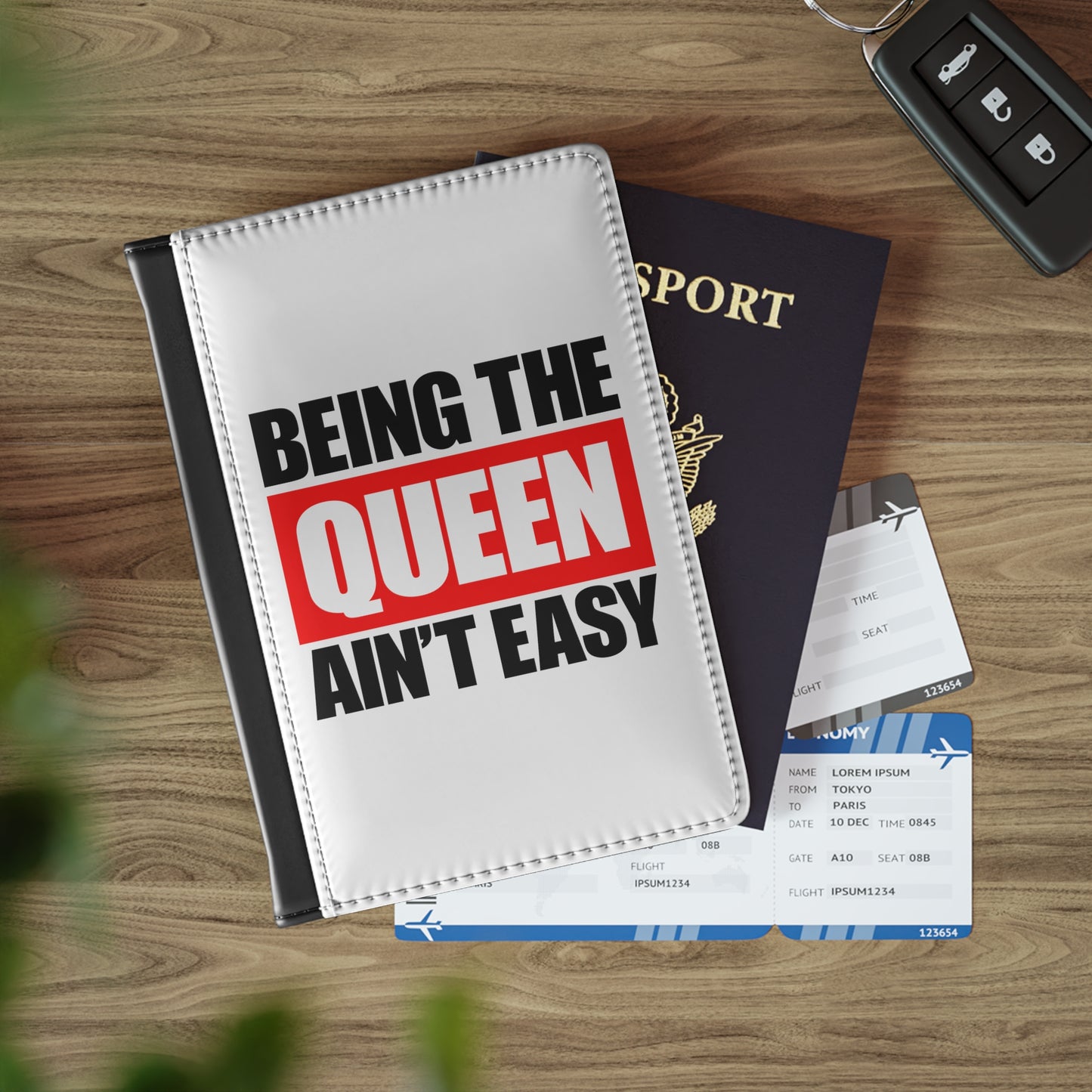 Being the queen-Passport Cover