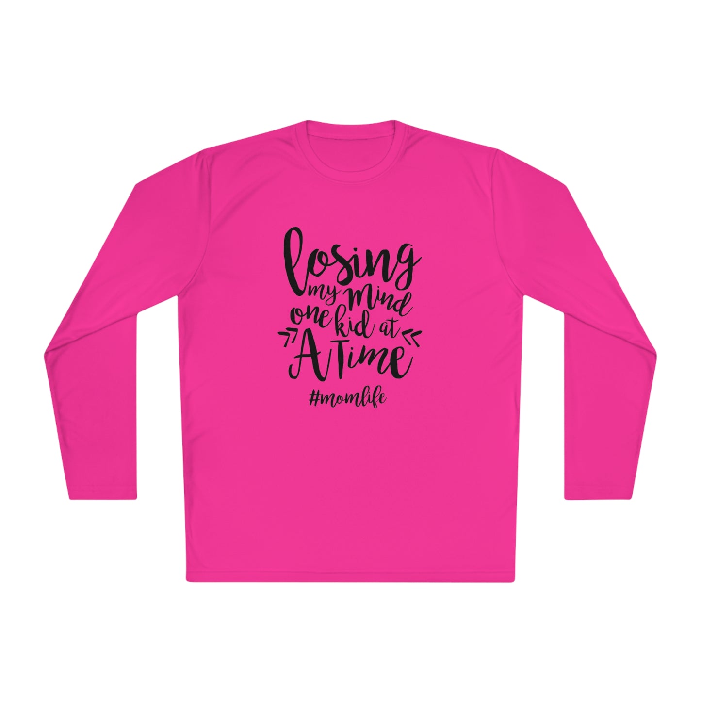 Losing my mind, one kid at a time- Unisex Lightweight Long Sleeve Tee