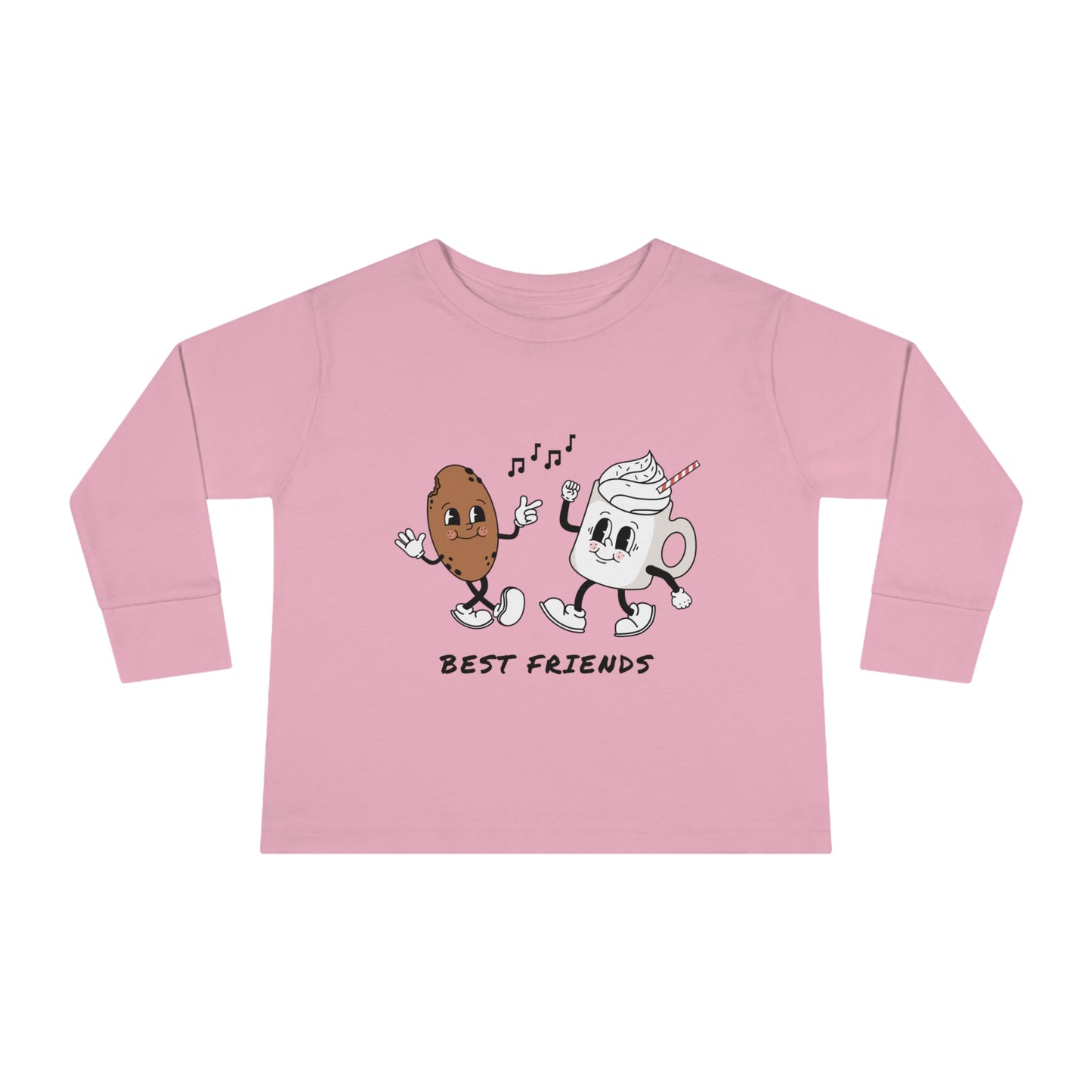 Milk and Cookies- Toddler Long Sleeve Tee