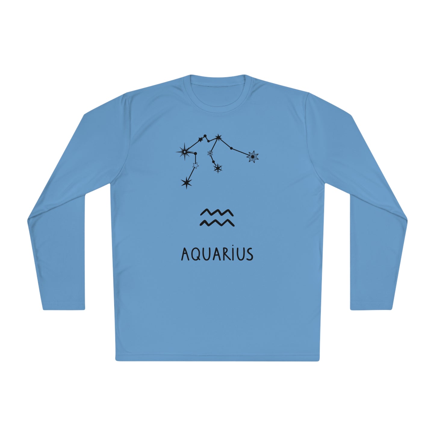 AQUARIUS STARS- Unisex Lightweight Long Sleeve Tee