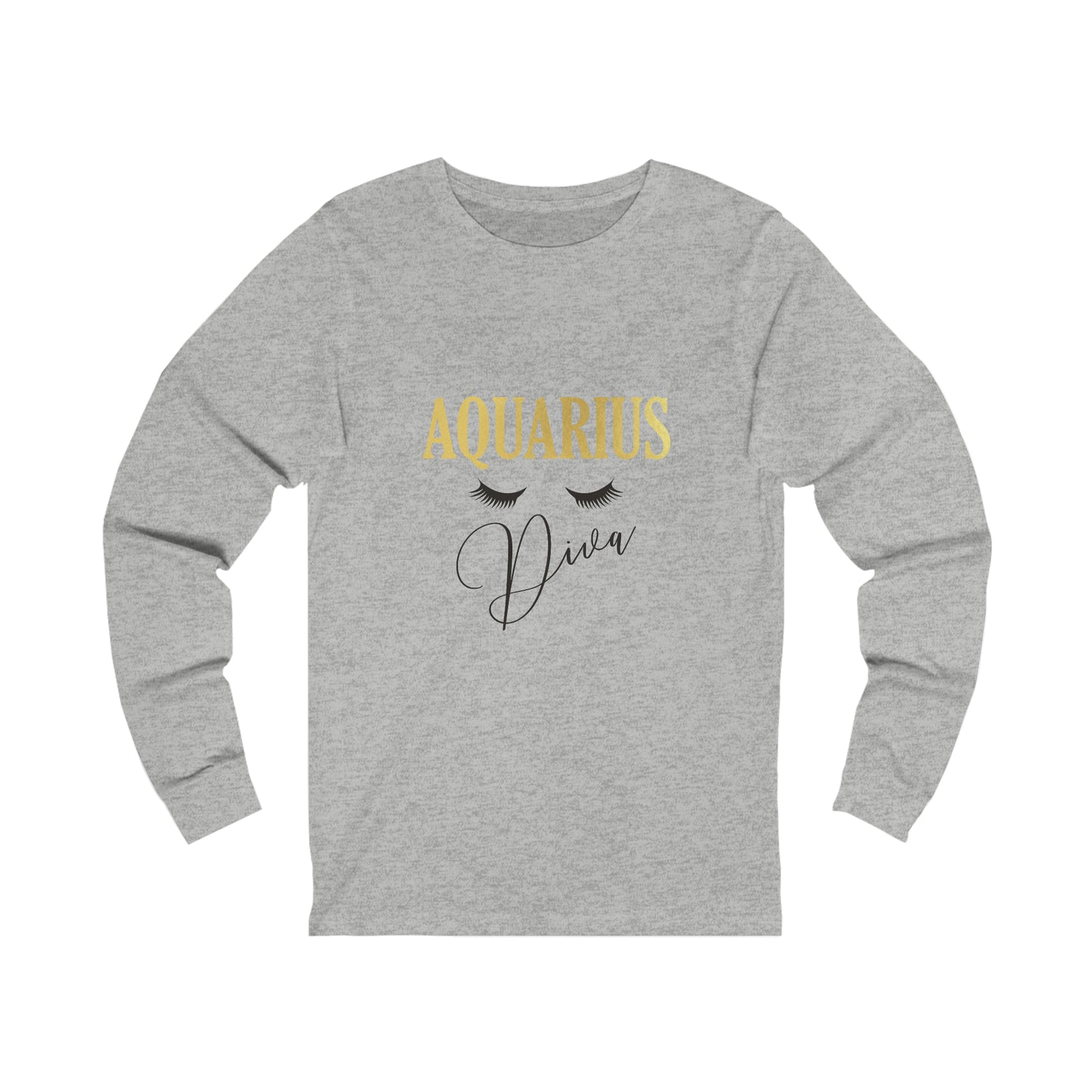 Aquarius Diva- Unisex Jersey Long Sleeve Tee