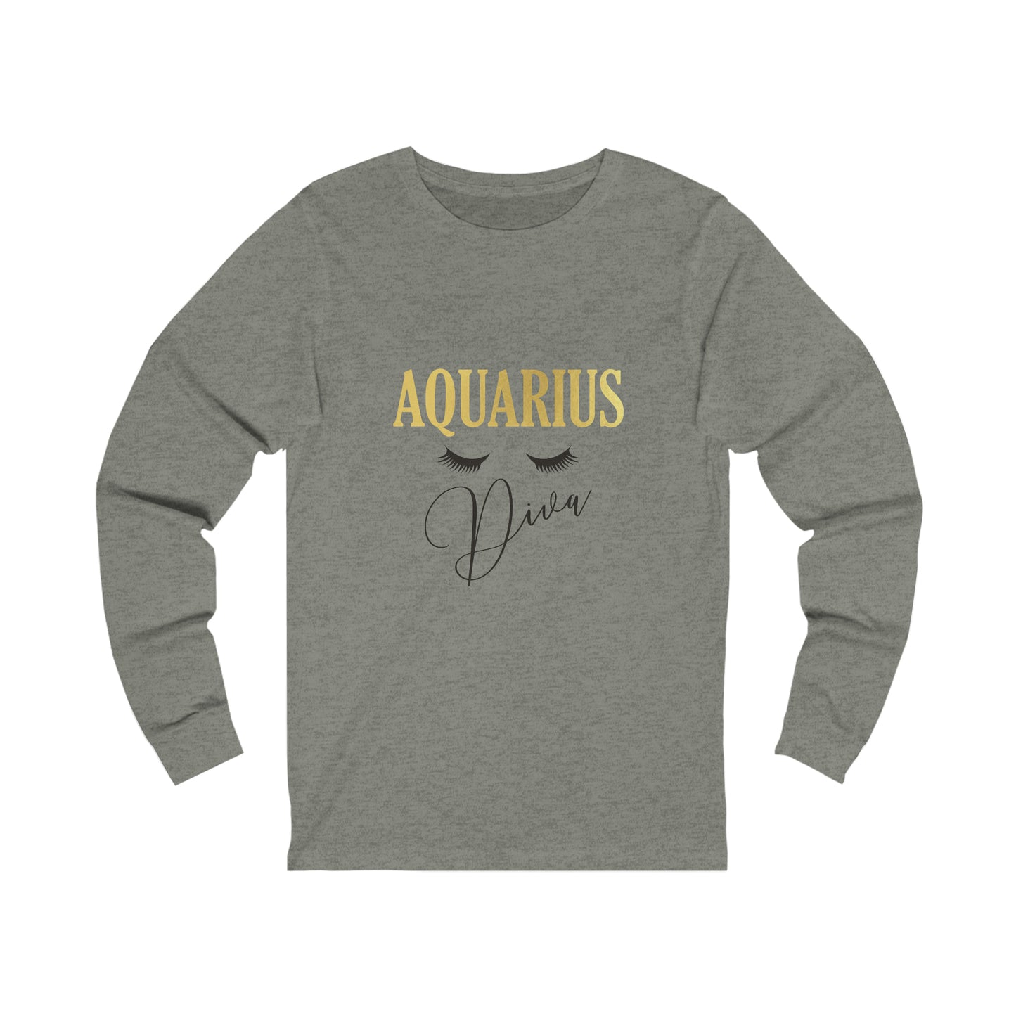 Aquarius Diva- Unisex Jersey Long Sleeve Tee