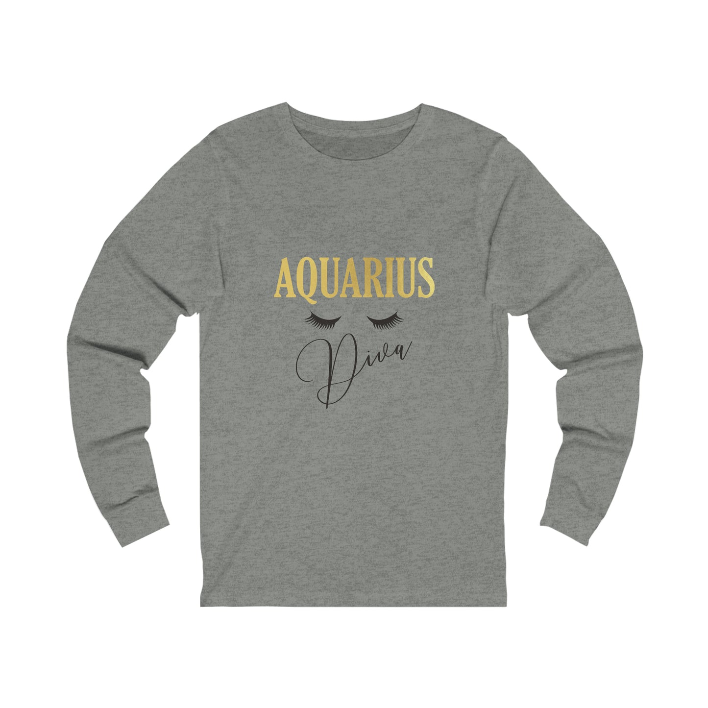 Aquarius Diva- Unisex Jersey Long Sleeve Tee