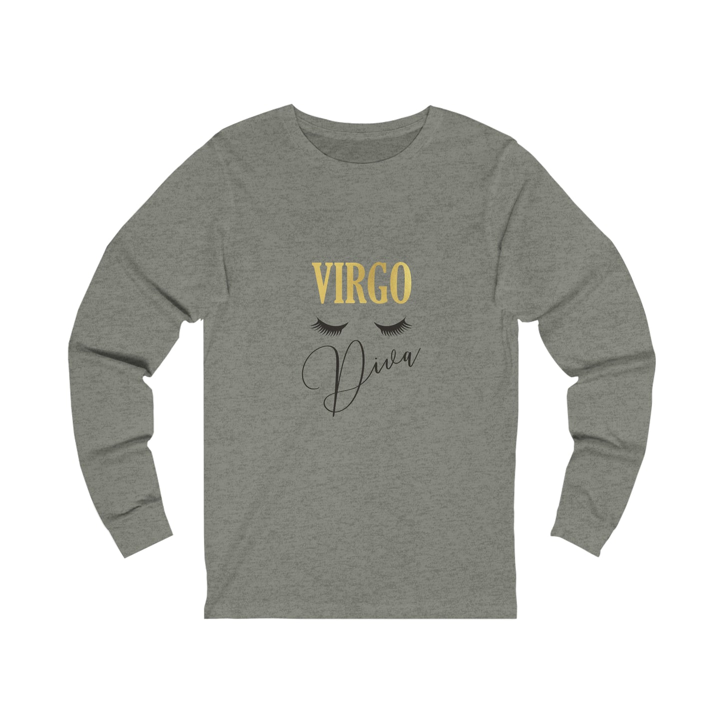 Virgo Diva - Unisex Jersey Long Sleeve Tee